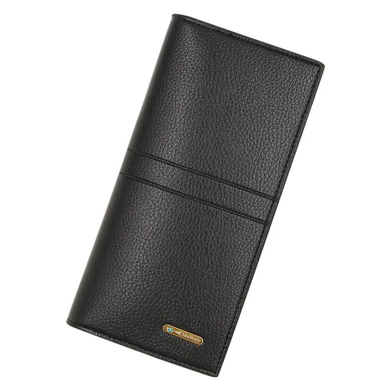 Männer Kupplungsbrieftaschen Tasche Lang Geldbörse Billfold für männliche Business Style Wallet Card Halter Vintage Design großer Billeteras203d