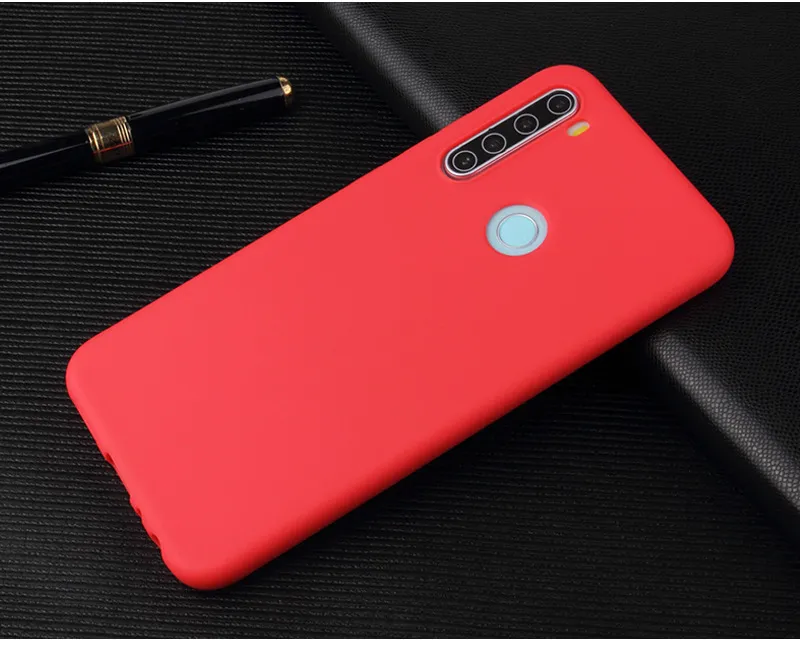 Redmi Note 8 Xiaomi Redmi用キャンディカラーケース注8マットシリコーンソフトカバーRedmi Note8マットソフトケース