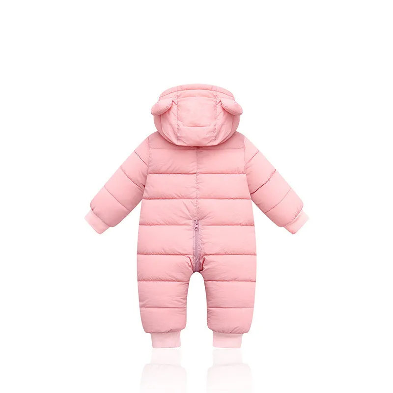 Lzh أطفال الشتاء بذلة للطفل snowsuit مولود الرضع الملابس الفتيان الفتيات رومبير وزرة الأطفال عيد الميلاد زي 220211