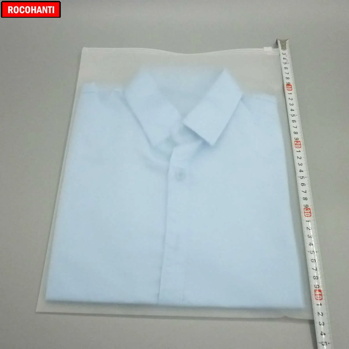 100X Zip-lock Rits Top matte plastic zakken voor kleding T-Shirt Rok retailverpakking opbergtas bedrukking op maat Y0712229g