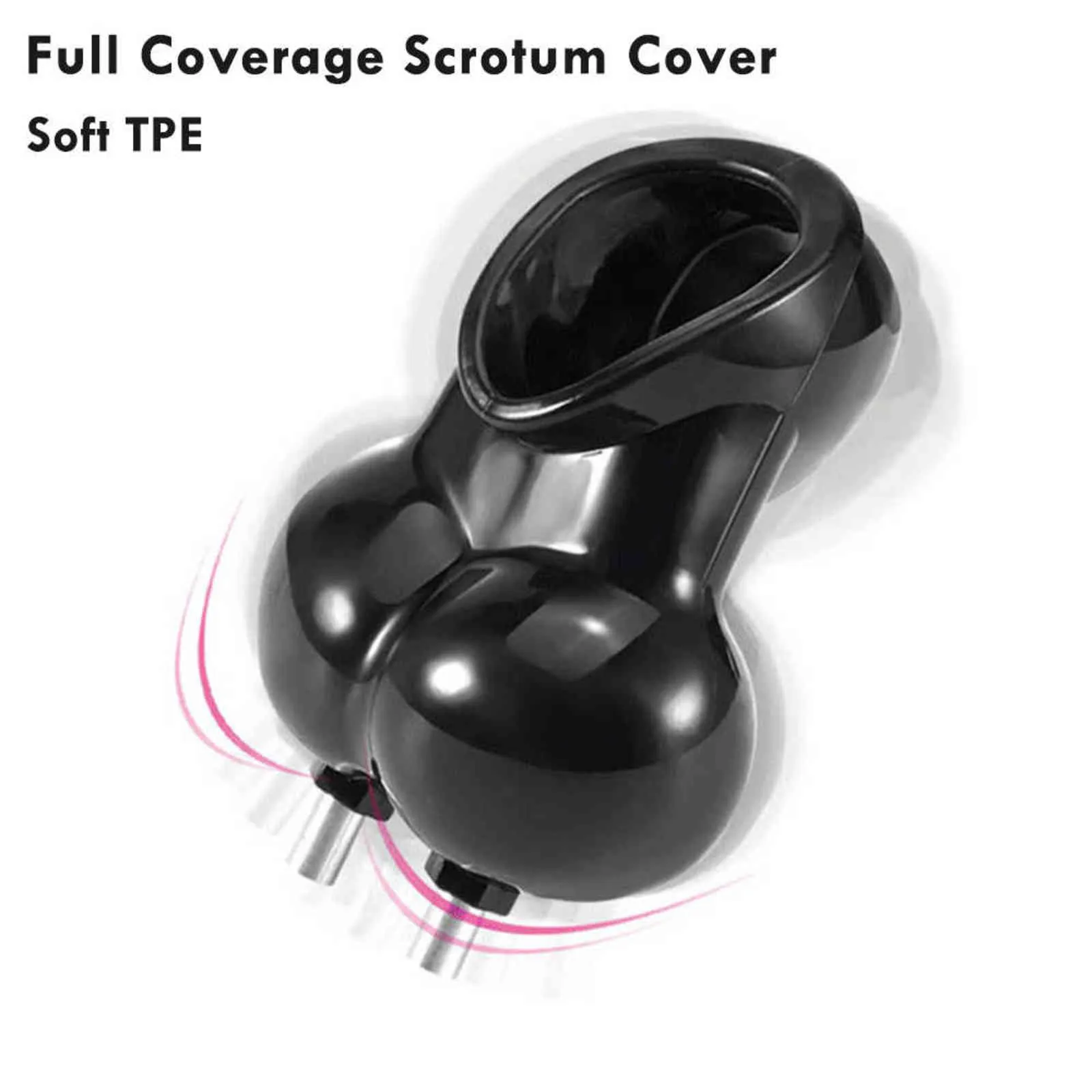 Sexvibratorer Electric Cock Ring Vibrator Electro BDSM On Penis Ball b￥r Testikel Massager Men Chasity Cage Toys for Adult 1125