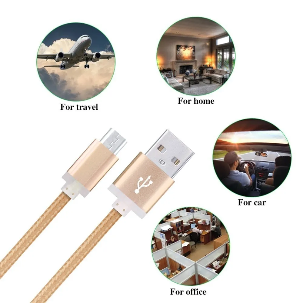 Câbles de téléphone portable Chargeur rapide micro USB pour Alcatel Tetra U3 2018 U50 5V 3L 3X 3V 1X 1C
