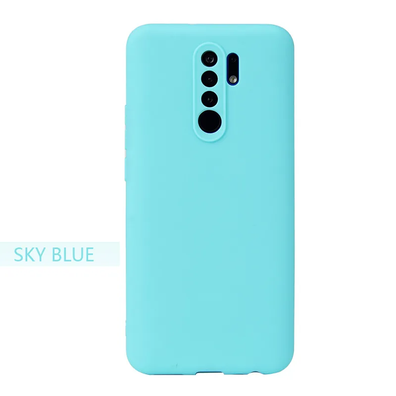 Cases For Xiaomi Redmi 10 Case New Original Candy Silicone Shockproof Coque For Redmi 9T 9A Note 11 10S 10Pro