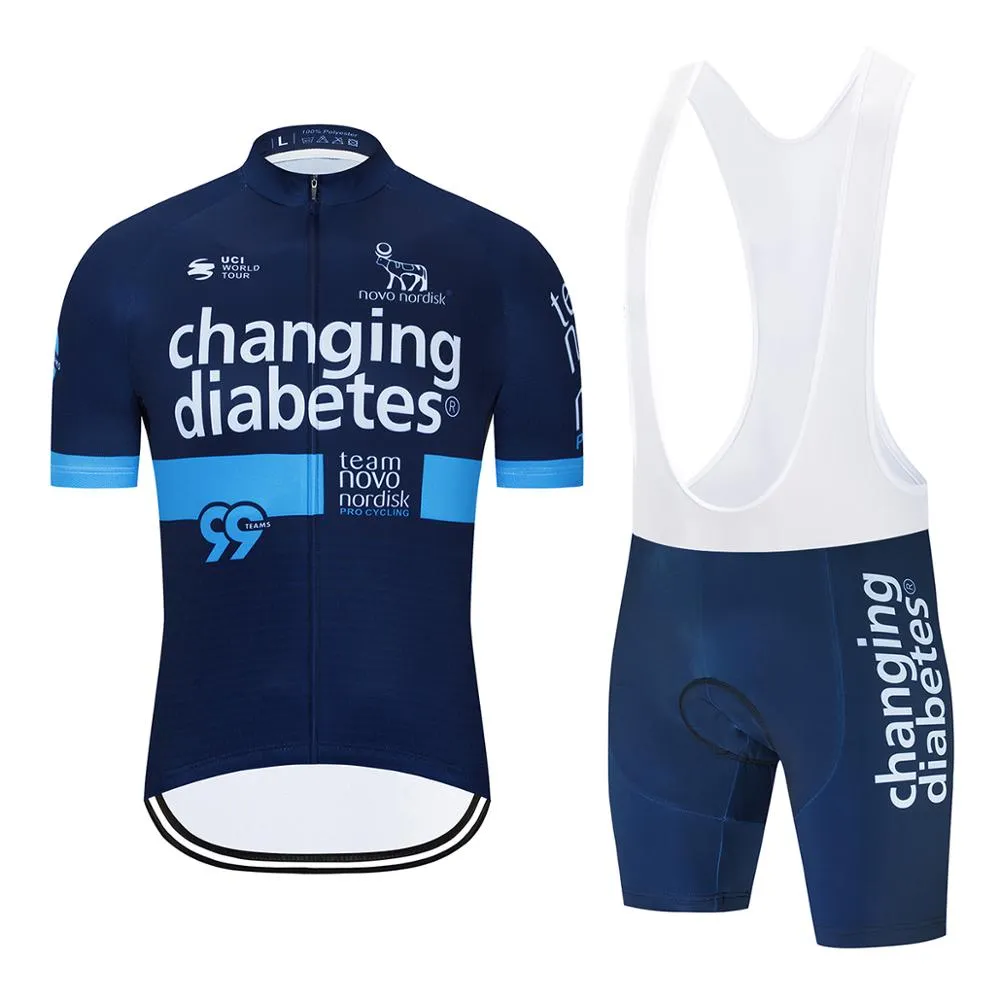 Team 2021 Herren Radfahren Jersey Set Summer Mountain Bike Clothing Pro Fahrrad Radfahren Jersey Sportswear Anzug MAILLOT ROPA CICLISMO2207