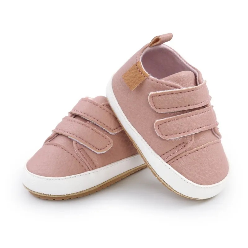 حذاء طفل عارضة أحذية رياضية للأطفال طفلة بوي بو بلون أزياء أطفال الرضع طفل لينة غير زلة الأحذية الرياضية 210326