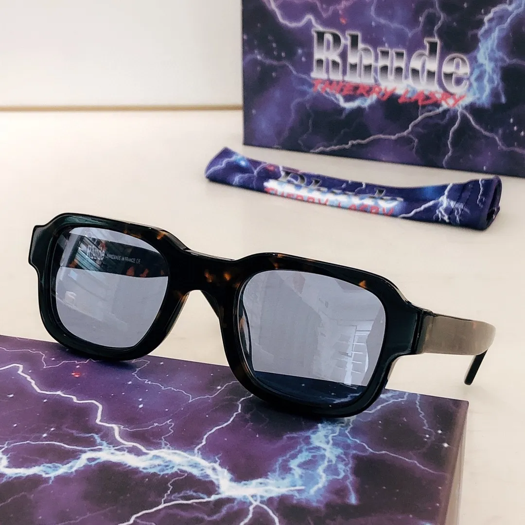 Klasik Retro Erkek Güneş Gözlüğü Moda Tasarım Kadın Gözlükleri Lüks Marka Tasarımcı Gözlük Kutusu R 258B ile En Kalite Basit İş Stili
