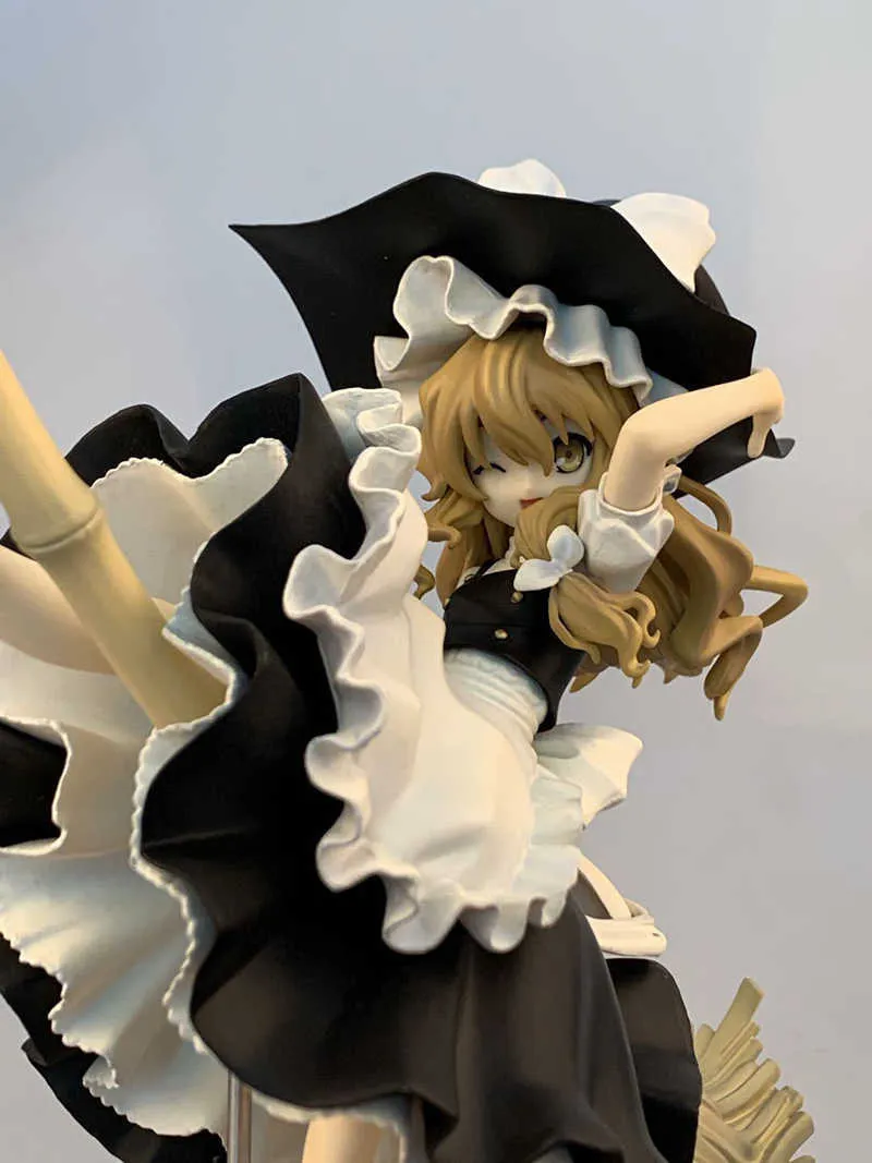 アニメアニプレックスツーフプロジェクトKirisame Marisa PVCアクションフィギュアトイモデルドールトイセクシーガールフィギュアコレクションコレクションドールギフトY075879700