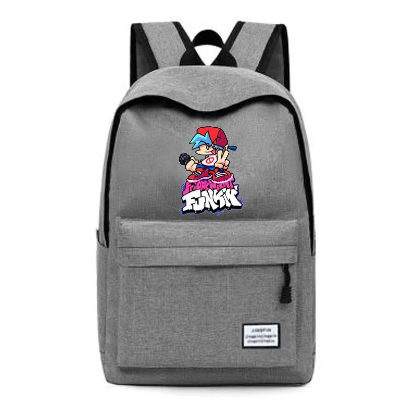 Backpack Dziecięce torby szkolne gra w piątek wieczorem Funkin Schoolbag Boys Bois Book Bag Teenagers Sac A DOS2627