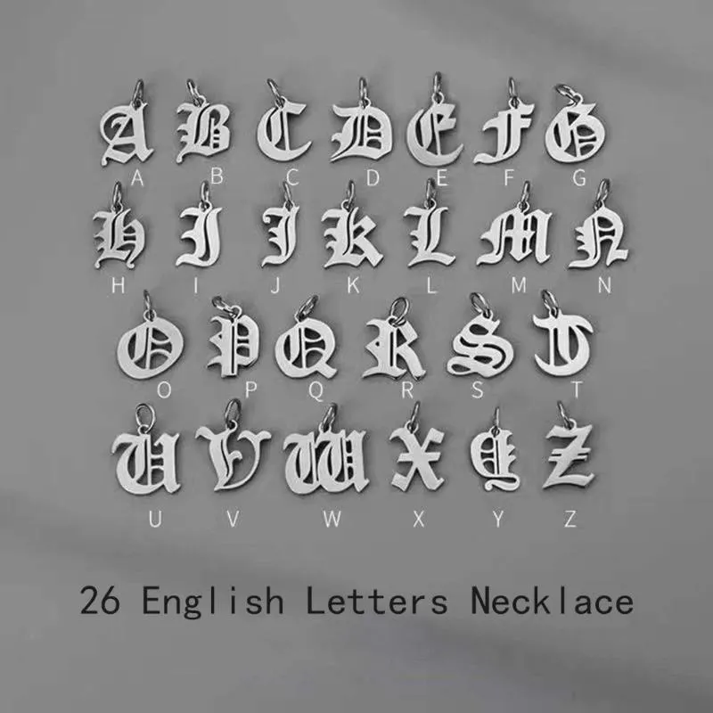 Ketten Doppelschicht Paar Halskette Männer Titan Stahl Koreanische Stil Schlüsselbein Kette Kubanische Letter324P