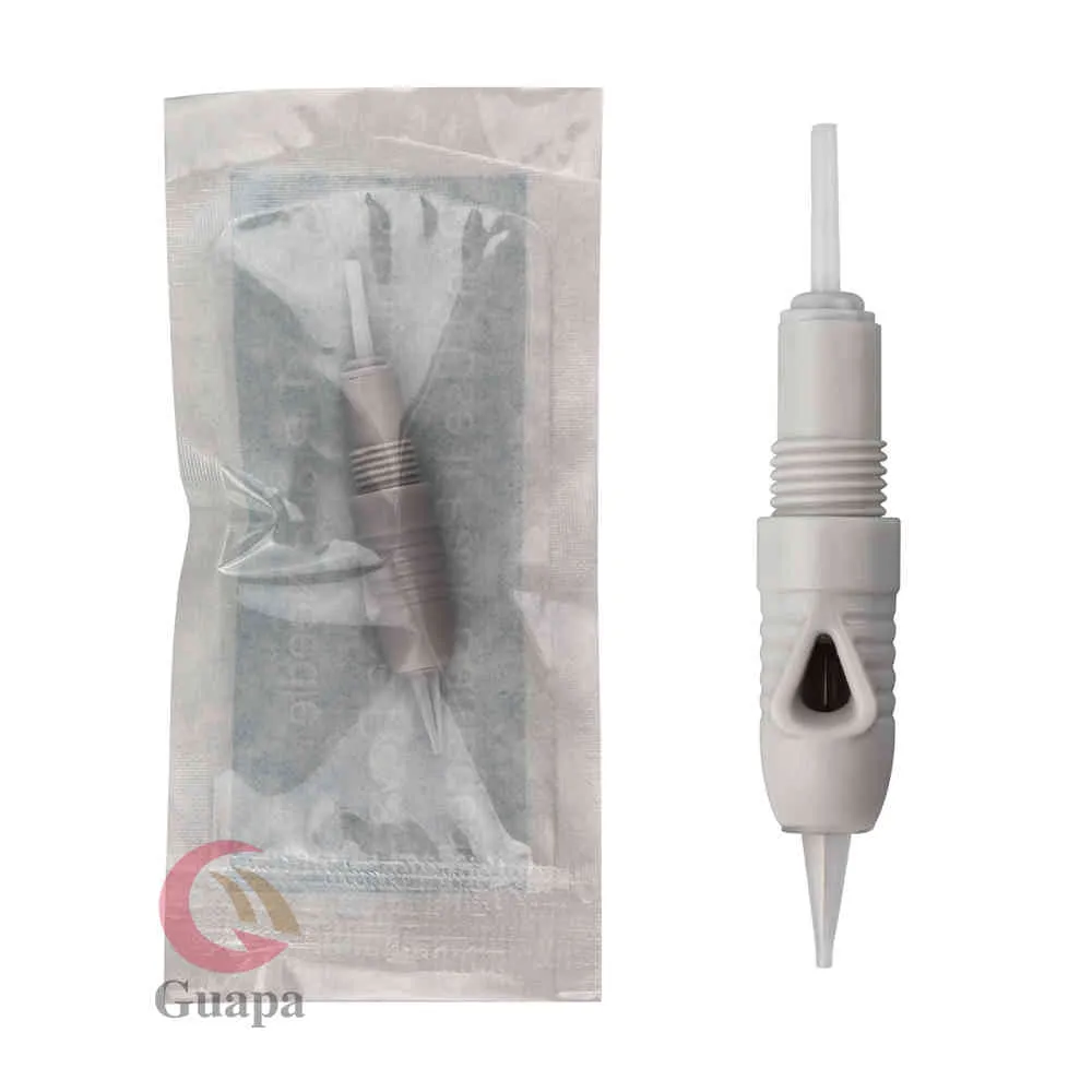 50 stks D1R 1R 2R 3R 5R 3F 5F 7F Cartridge Naald Permanente Make Tattoo Naald Voor Liberty and Charmant Machine 210324