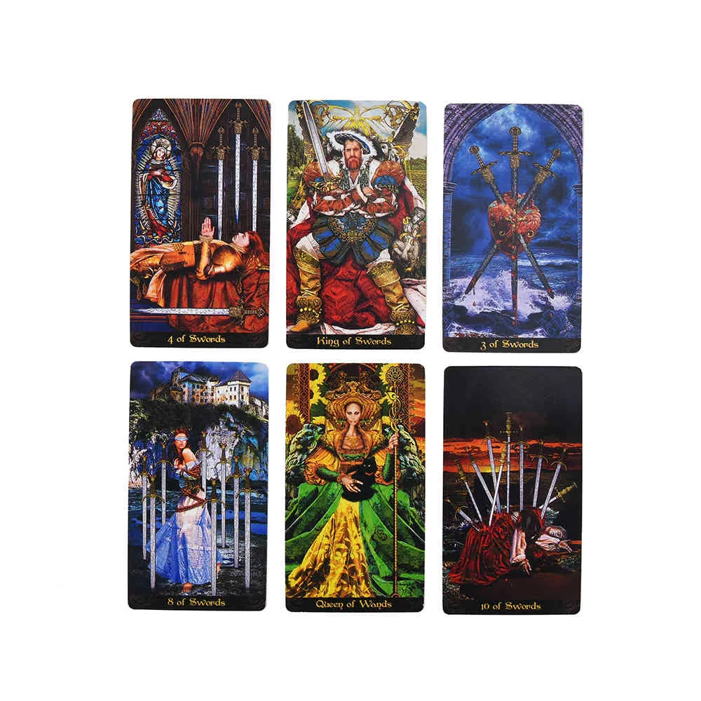Illuminati Kit Cards Oracless Deck Card und Electronic Guidebook Game Toy Tarot Divination E-Guide Book