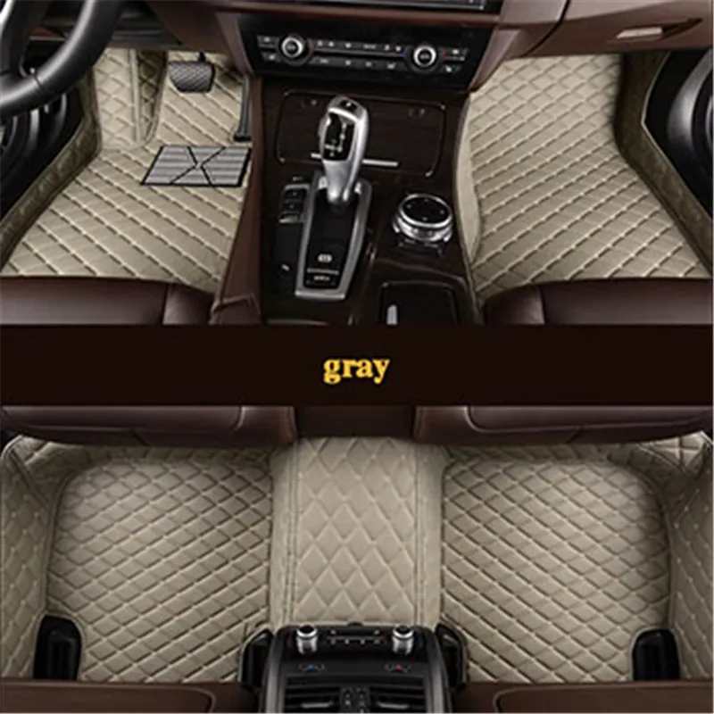 Tapis de sol de voiture en cuir personnalisé, pour Kia Sorento 5 sièges, modèle 5946556