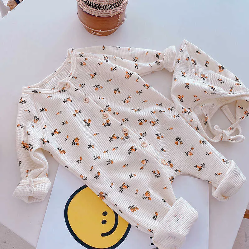 MILANCEL Vestiti bebè autunnali a maniche lunghe lavorati a maglia Pagliaccetto semplice Vestito neonato casual 210816
