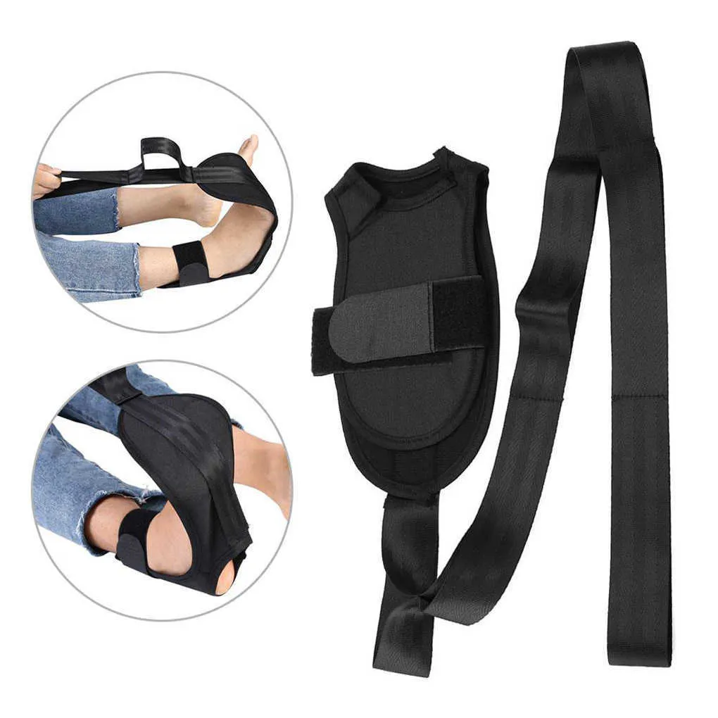 Sports Yoga flexibilité étirement ceinture jambe Fitness multi-anneau boucle conception étirement sangle réglable sport Yoga Ballet H1026