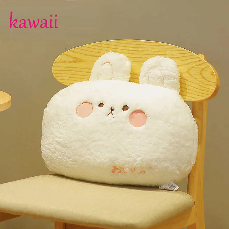 Doux mignon peluche animaux oreiller jouets peluche dessin animé ours en peluche grenouille cochon tigre lapin peluche poupée canapé chaise coussin bébé cadeau 210825