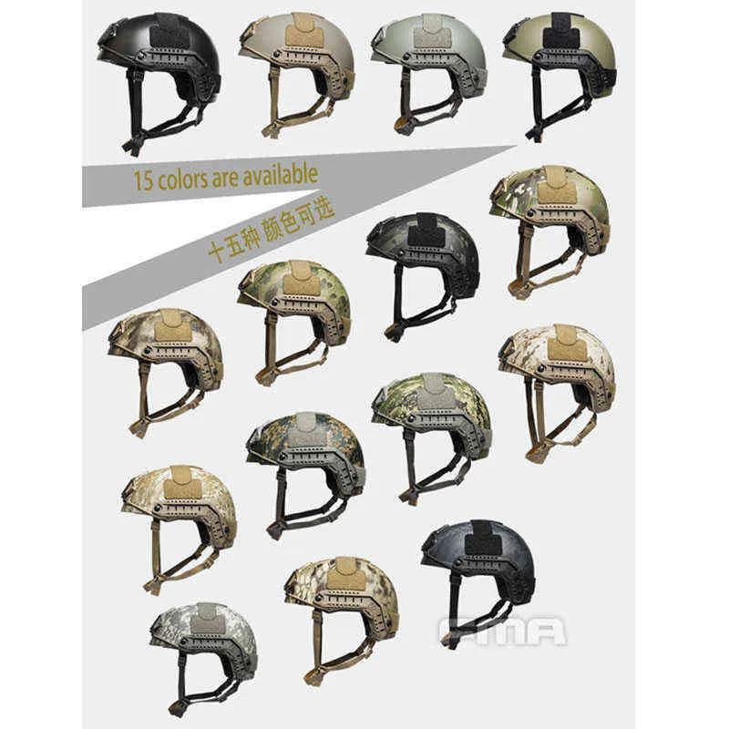 TBFMA TB1322 Ballistic Helmet Tactical Fast Helmet Thick and Heavy Ver Riding Protective Helmet M L L XL W220311312g