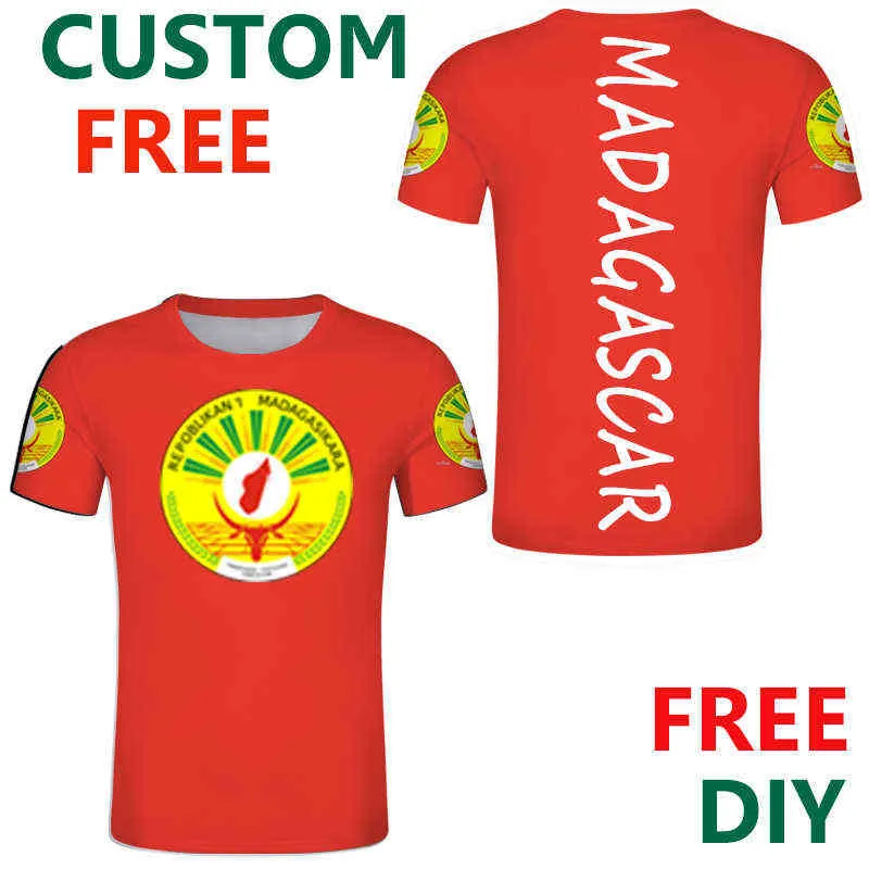 Madagascar DIY camiseta personalizada para hombre MAD Christine DIY bull animal color blocking camisetas ropa de verano X0602