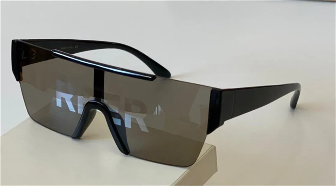 modedesign solglasögon 4291 fyrkantig ramlös anslutningslins retro glasögon trendig och mångsidig stil UV 400 skyddsglas262L