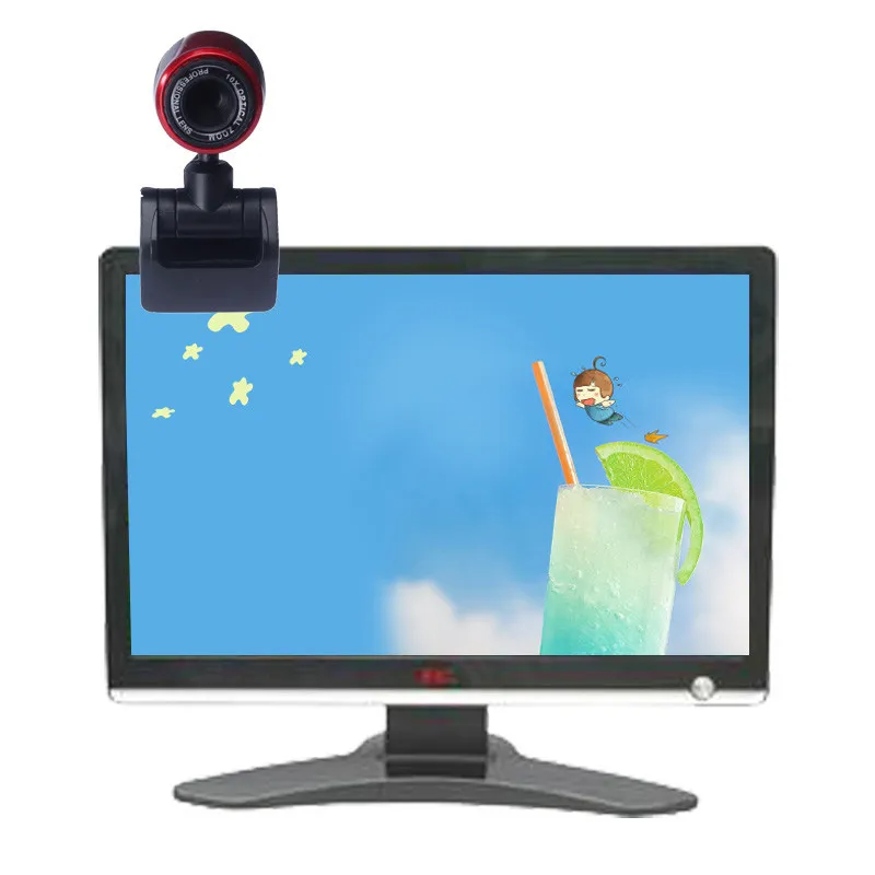 Mnycxen USB 2.0 HD Webcam Camera Web Cam com Mic Computer PC Laptop Desktop Camara Web Kamerka Internetwa