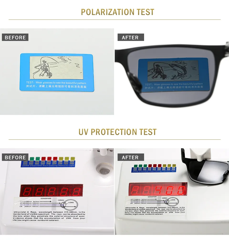 남성 분극 선글라스 HD 알루미늄 마그네슘 브랜드 야외 스포츠 드라이빙 낚시 낚시 57mm 안경 고글 Oculos de Sol Mirror와 2044