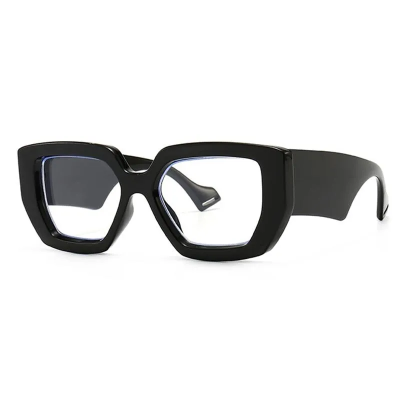 サングラスブランド処方メガネフレームフレーム大量の正方形のコンピューター透明な女性眼鏡