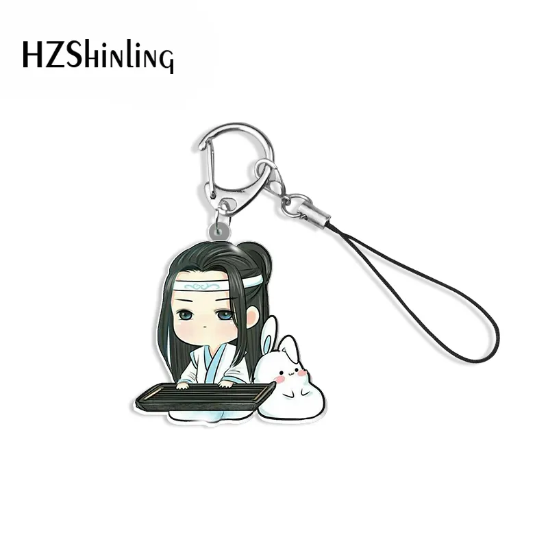 2021 Ankomst Akrylharts Epoxi Den otuned weiwuxian cartoon modaozushi Mönster Keychain