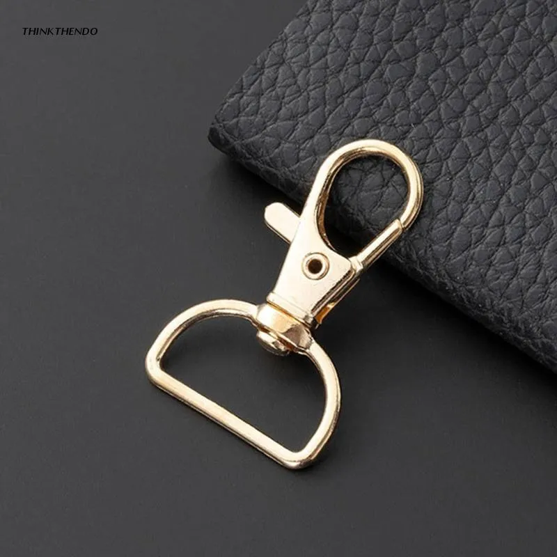 Bag Accessories Handbags Clasps Handle Alloy Metal Lobster Clasp Swivel Clips Snap Hooks Key Rings254l