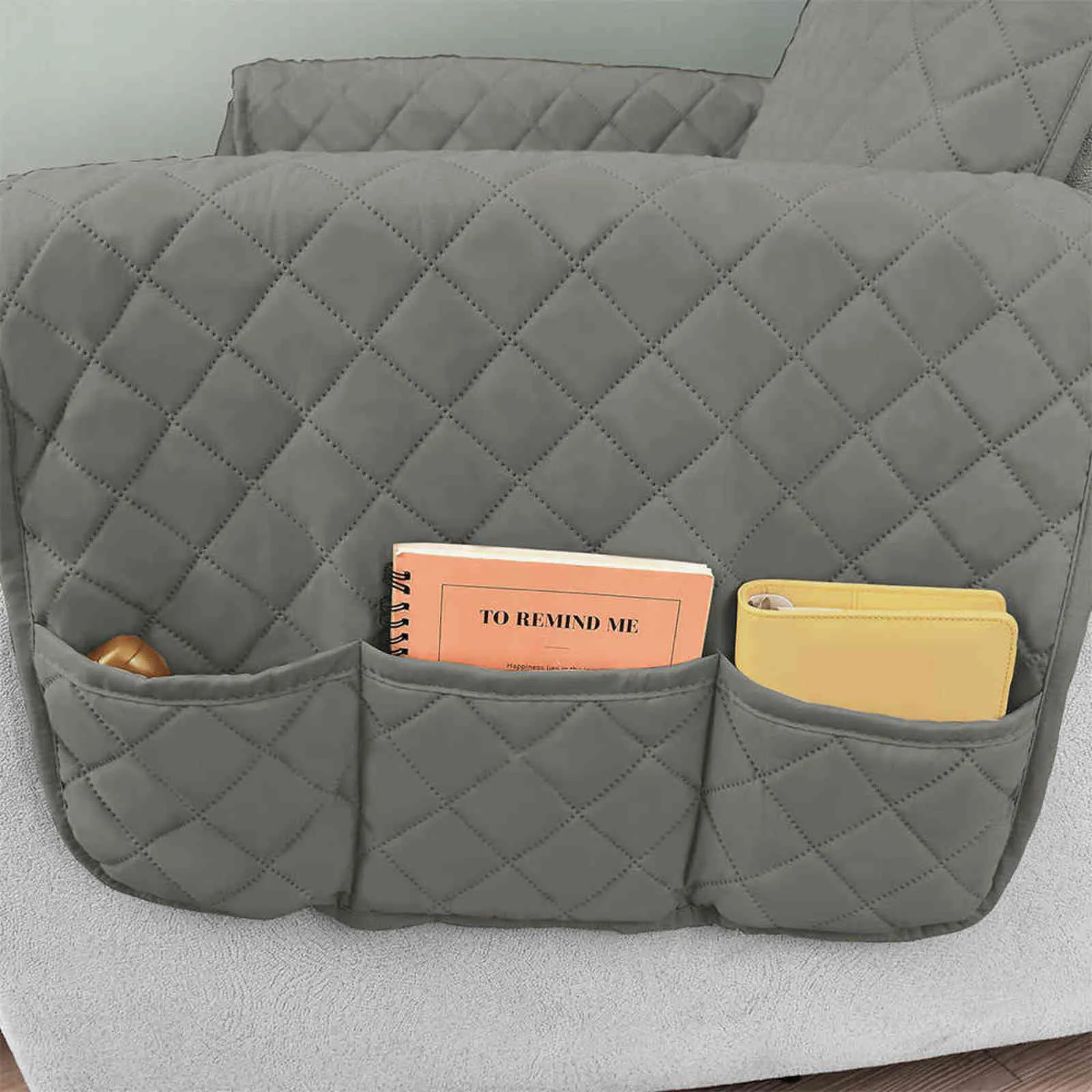 Fauteuil stoel slipcover mat antislip wasbaar huisdier sofa couch beschermende meubelbeschermer zijde zak fauteuil gooien dekking 211116