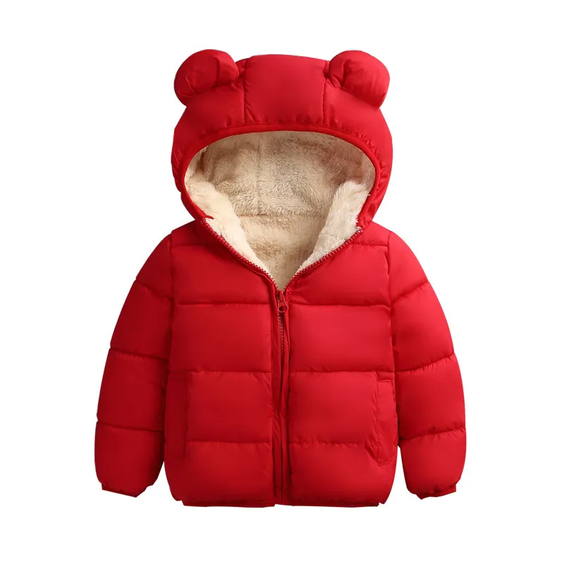 Kids Jackets Winter Jacket Boys Warm Cartoon Coats Cotton Children Outerwear&Coats 210515