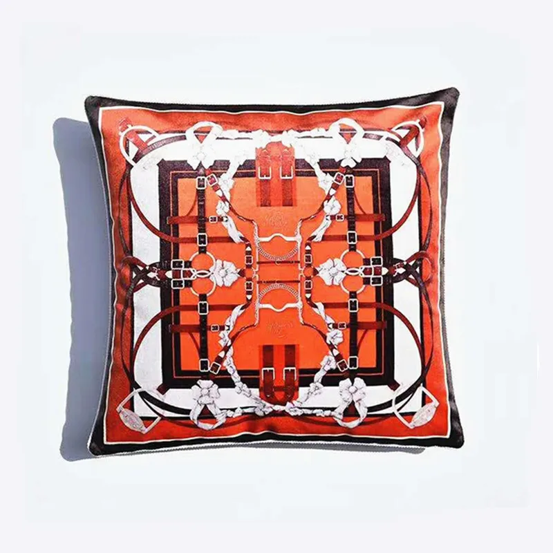 European Luxury Velvet Pillow Case Chair Cushion Cover El Living Room SOFA Dekorativ kudde Cover320R