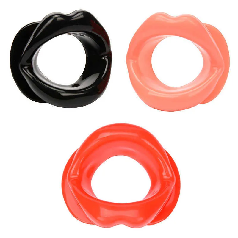 Massage Items 3 Types Open Mouth Gag Sexy Toys For Woman Rubber Leather O Ring Mouth Gag BDSM Bondage Restraints Sexy Tools Adult Games