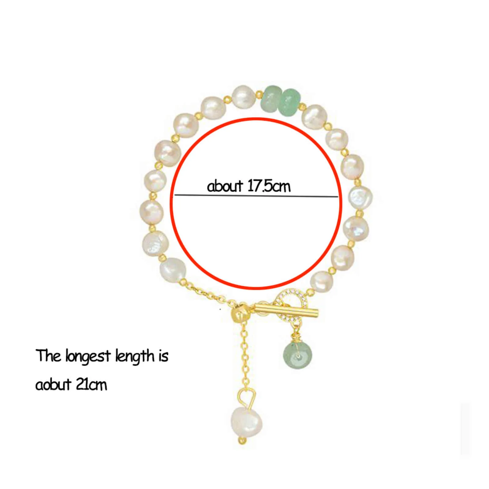 Classic Fashion Natural Stone Pearl Hanger Bracelet For Women Exquisite New Lucky Manchet Bracelet Anniversary Poison Luxury Jewelry