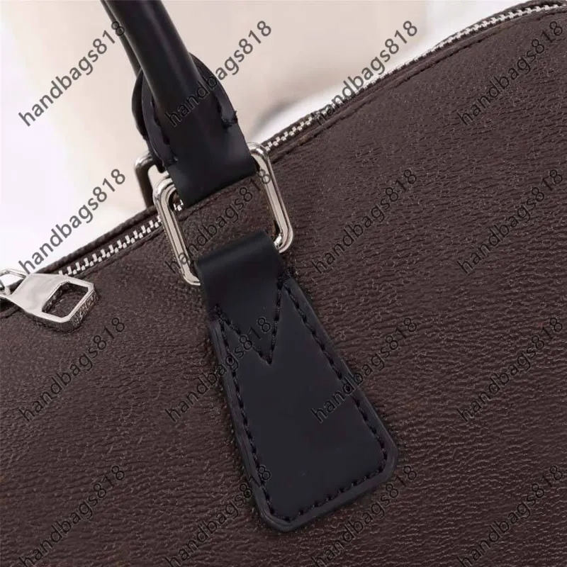 MEN NEWSATIONS LAPTOP BAG حقيبة يد حقيبة يد يدوية أزياء All-Match Classic Retro Retro عالية السعة الكتف Crossbody أكياس الكتف