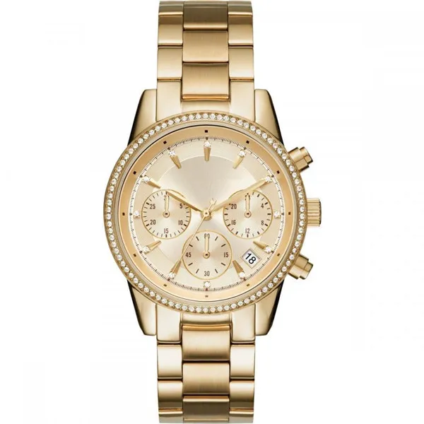 Reloj micheal korrs relojes para mujer movimiento de cuarzo AAA orologio M6428 mk6356 m6357 m6474 M6475 reloj de mujer aaa dorado con diamantes 2960