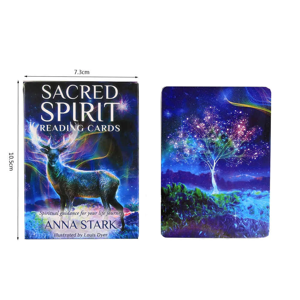 Oracles Sacred Spirit Karty czytające Duchowe Karty Duchowe Wytyczne dla Twojej Życia Karta Seria Tarot Deck Board Sale3cyk