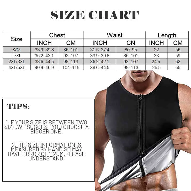 Uomini Argento Ion Sweat Sauna Suit Body Shapers Gilet Vita Trainer Corsetto Dimagrante Canotta Heat Trapping Nanosilver Workout Shirt