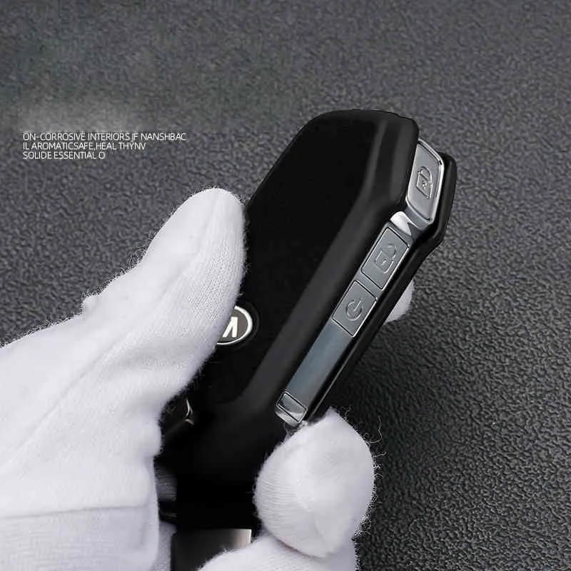 Leaher TPU Car Remote Smart Key Cover Case Kia Sportage Ceed Sorento Cerato Forte 2017 2018 2019 portachiavi Accessori auto