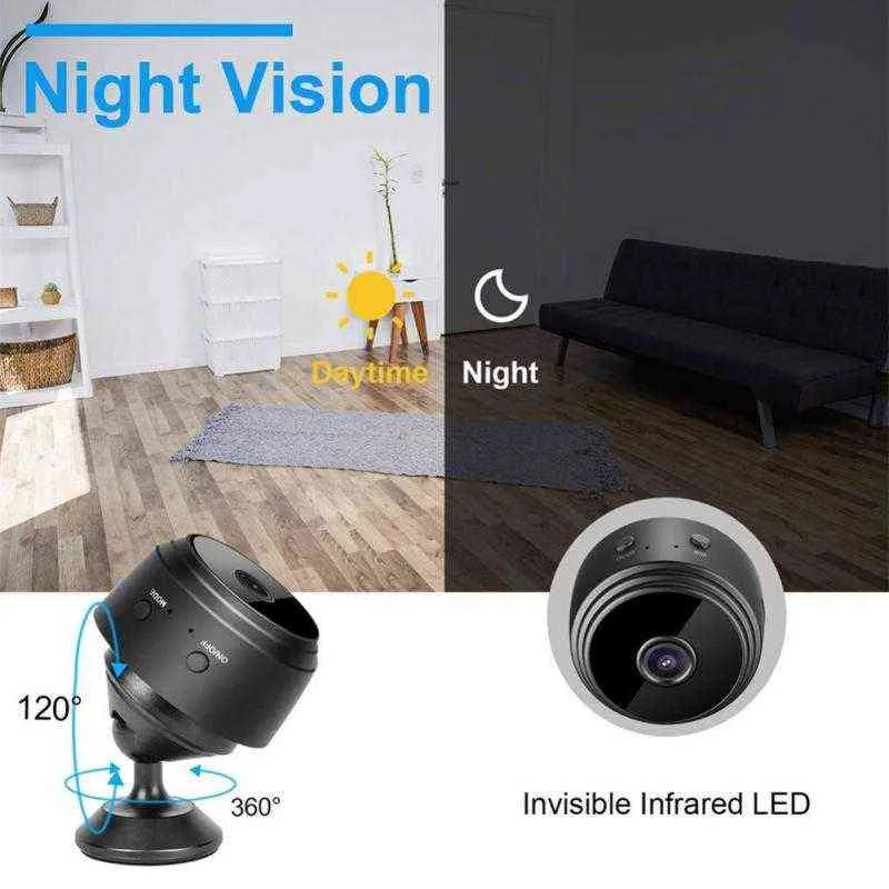 Telecamera di sicurezza Telecamera WiFi wireless ad alta definizione Light Vision 1080P telecamere di sorveglianza domestica con visione notturna a infrarossi H1125