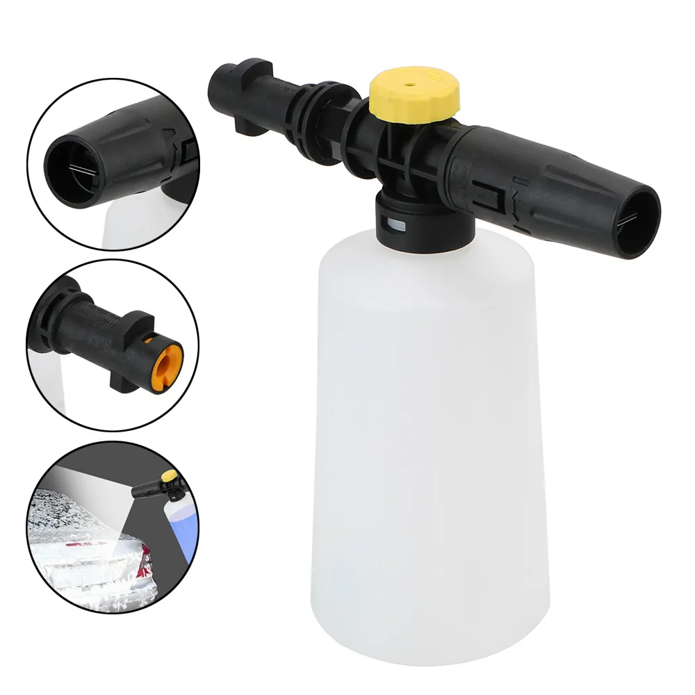 Voor Karcher K2 K3 K4 K5 K6 K7 Sneeuw Foam Lance 750ML Auto Zeep Generator Hoge Hogedrukreinigers verstelbare Sproeier Nozzle1544201