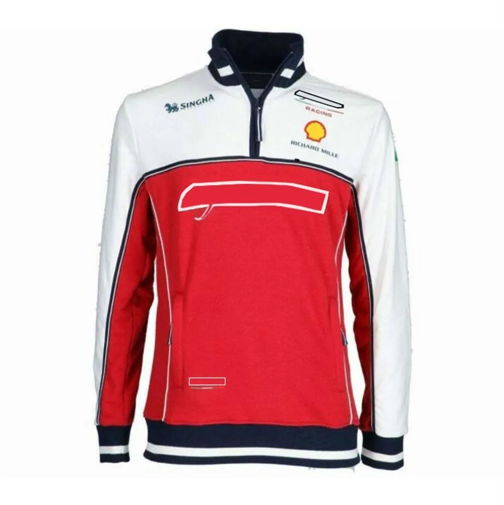 F1式1レーシングスーツ長袖ジャケット秋と冬の衣装チーム暖かいセーター薄いフリースカスタムスタイル