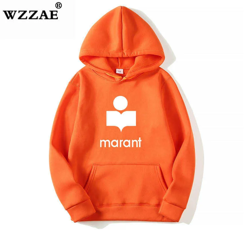 Marant Hoodie Sweatshirt Hooded Clothes Streetwear Harajuku Fashion Long Sleeve 2020 Hip Hop Cotton Printing Full Y08026276588