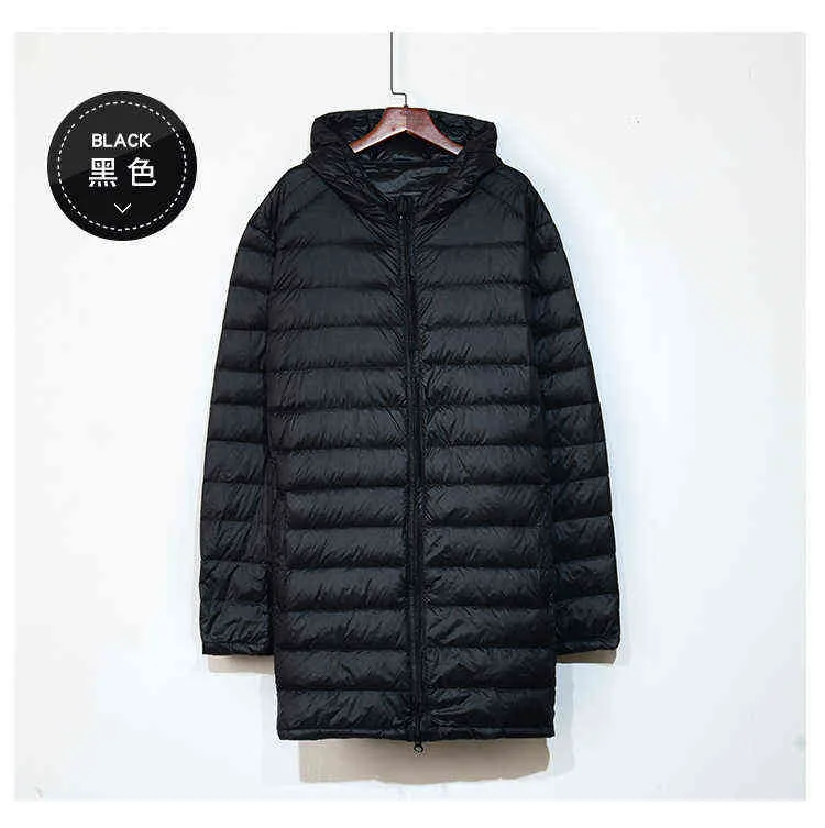 NewBang 7XL 8XL Winter Long Duck Down Jacket Men Feather Parka Man Ultra Light Down Jacket Men Lightweight Warm Puffer Jackets Y1103