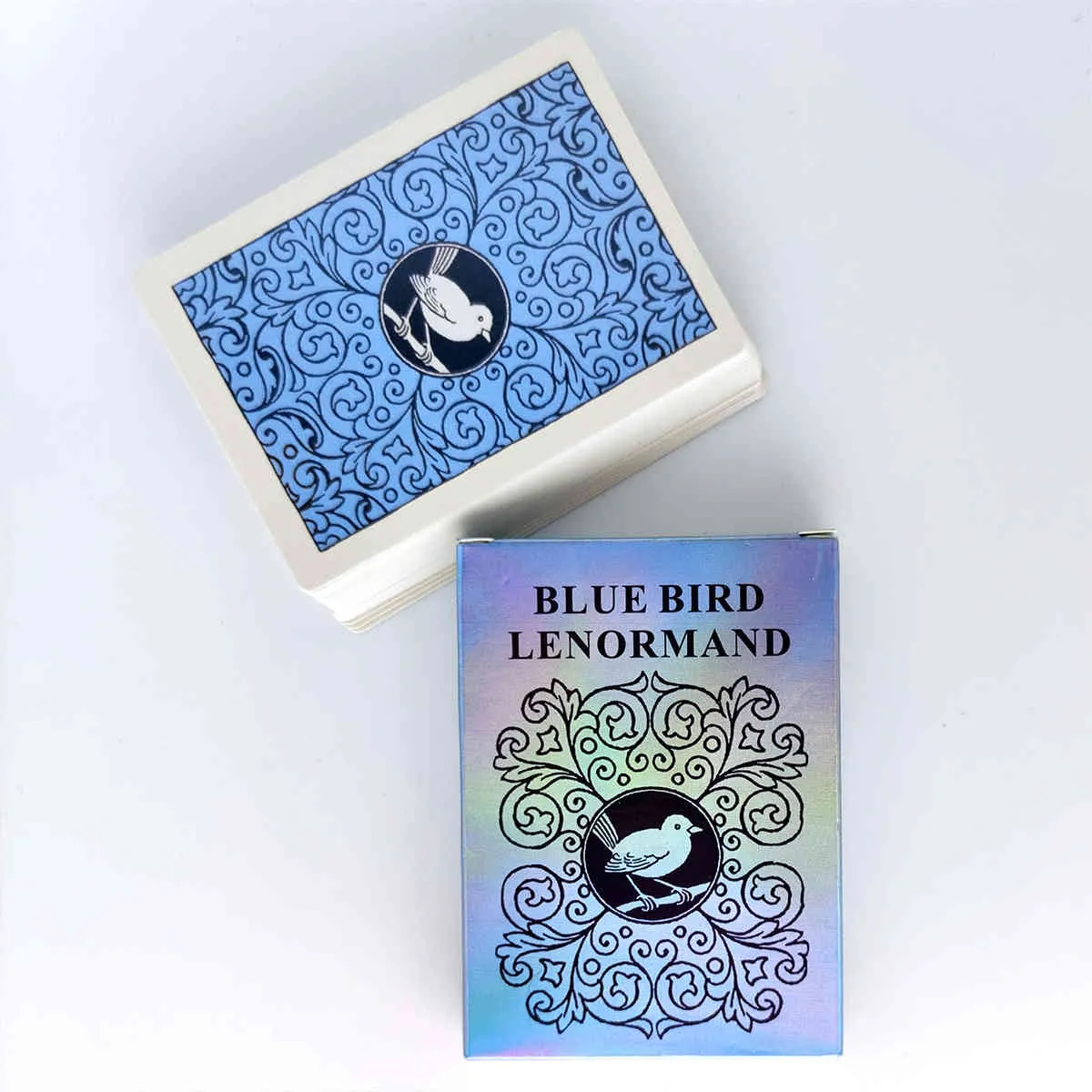 Cartes de Tarot Blue Bird Lenormand et PDF, jeu de société de Divination, divertissement, fêtes, 38 pièces/boîte, nouvelle collection