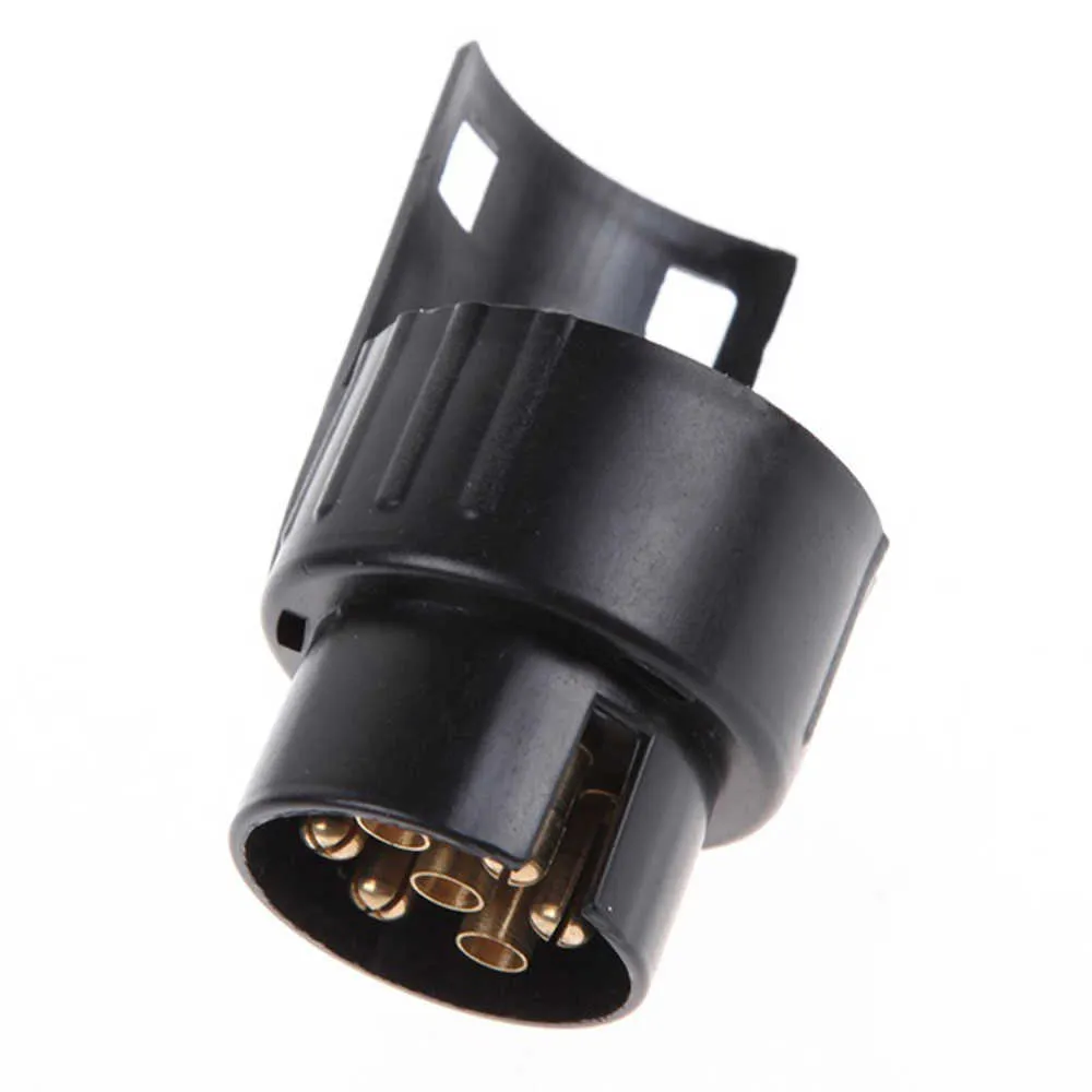 7 Pin To 13 Pin Mini Car Truck Trailer Connector Electric Adapter Plug Towbar EU Electronic Signal Lamp Conversion Connector