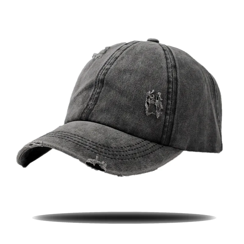 Jeans européens et américains Cap de baseball mode Sunshade Faire de vieux trous Snapback Hats284Z