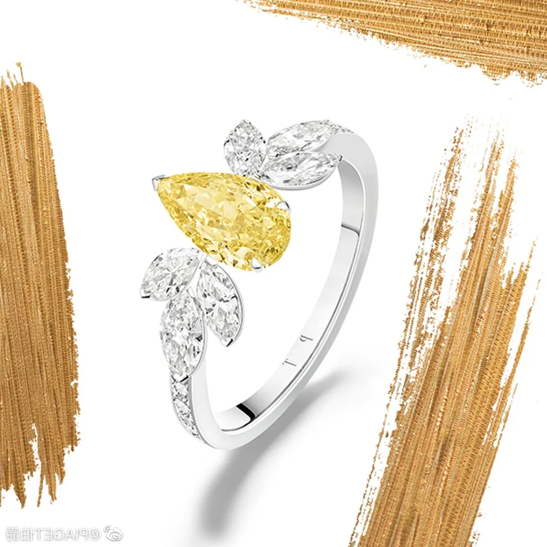 Anello serie cuore PIAGE possesso estremamente argento sterling placcato oro 18 carati Designer di gioielli di lusso di alta qualità Solitaire d2936