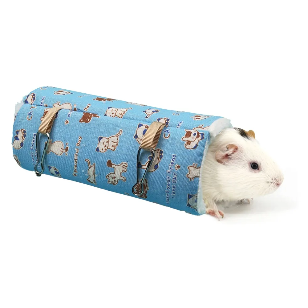 Hamster bur iller tunnel hängmatta för råtta hamster rör leksak hängande säng bur hamster kanin små djur bur hus tillbehör315955691