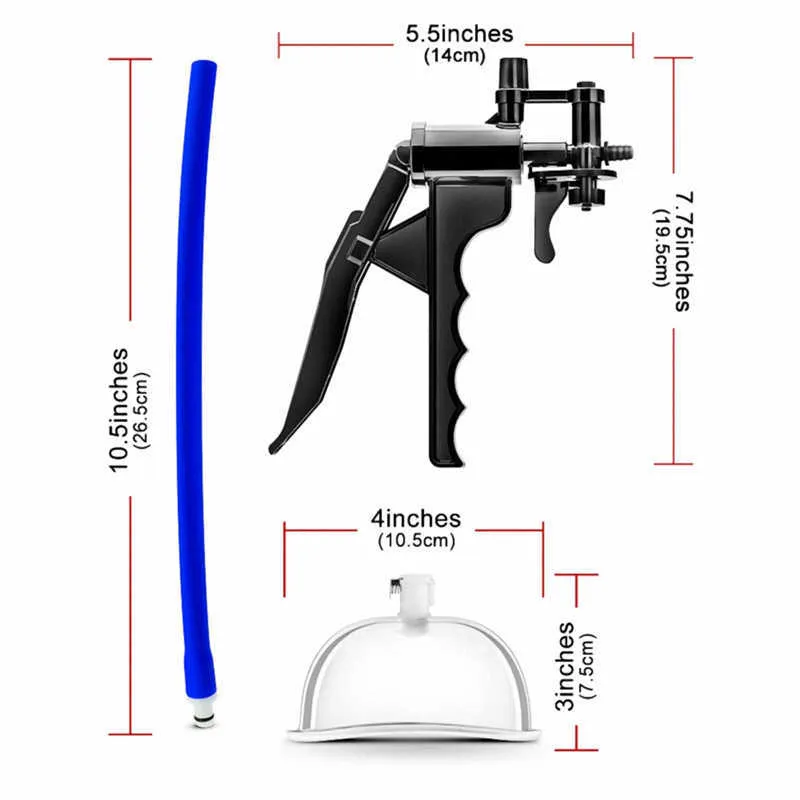 Sexy Climax Enhance Pumps Vagina Sucking Cup Pussy clitoris Stimulator Meter Sucker y Flirting Toys For Women Masturbation265f2931690