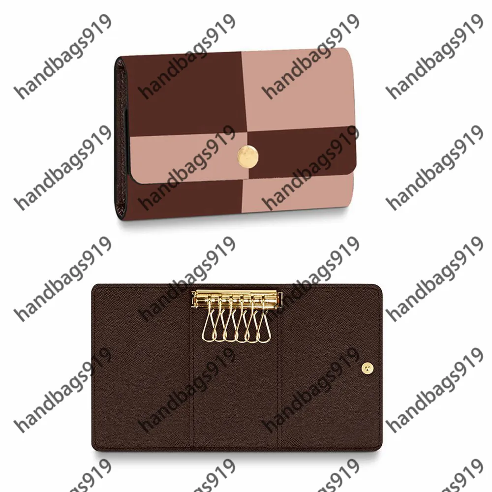 Korthållare män kvinnor nya läderhållare svarta mini plånböcker myntväska ficka interiörplatsfickor äkta liten väska kredit wom243n