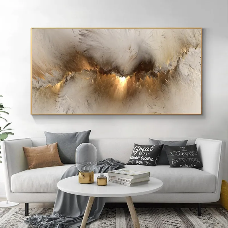 Abstract Colorful Clouds Poster Canvas Prints Modern Home Decor Canvas Målar Väggkonst Bild för vardagsrum Bedside Cuadros3583054